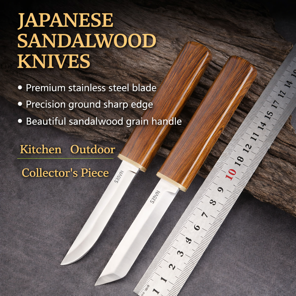 π₯ M390 DRAGON & PHOENIX DUAL-BLADE KNIFE π₯