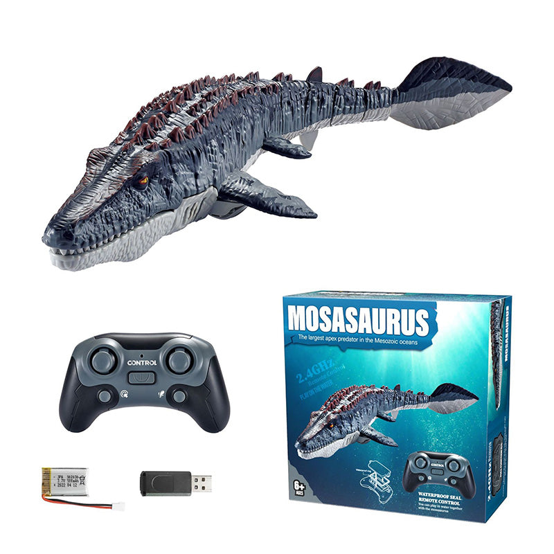 2.4G Remote-Controlled Mosasaurus Water Toy with Water Spray