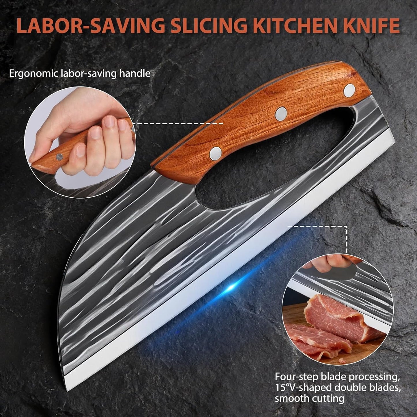 🎁Buy 1 Get 1 Free📢Hand-Forged Kitchen Knife Set