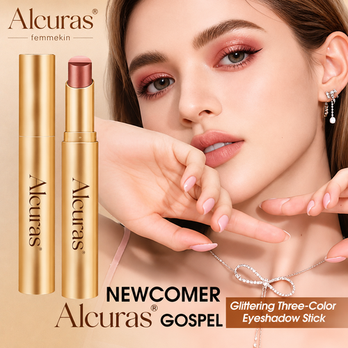 3 in 1 Easy Eyeshadow Stick for Beginners Waterproof Longwear Shimmer Makeup Set