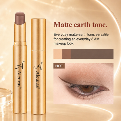 3 in 1 Easy Eyeshadow Stick for Beginners Waterproof Longwear Shimmer Makeup Set