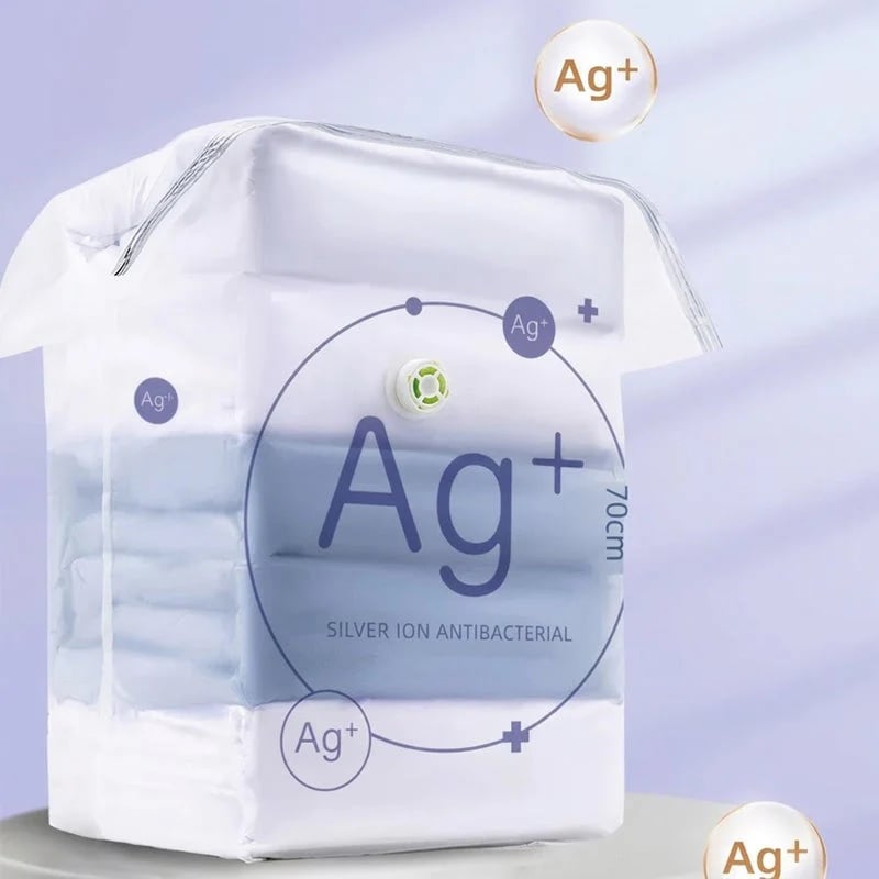 📦💨 Vacuum storage bags for duvets and clothes – save space! 🧺🔽