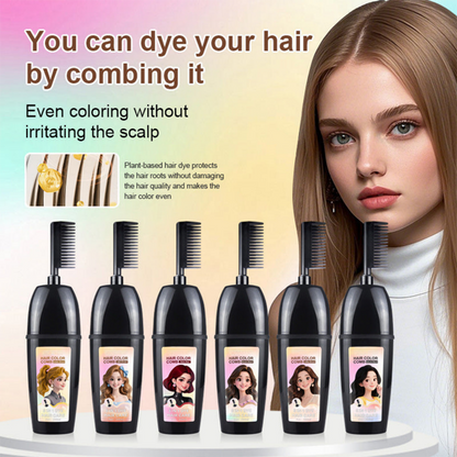 💇‍♀️Super popular items at 50% off🦄3-in-1 Hair Dye Comb🎁