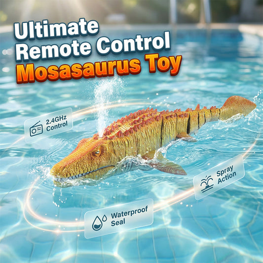 2.4G Remote-Controlled Mosasaurus Water Toy with Water Spray
