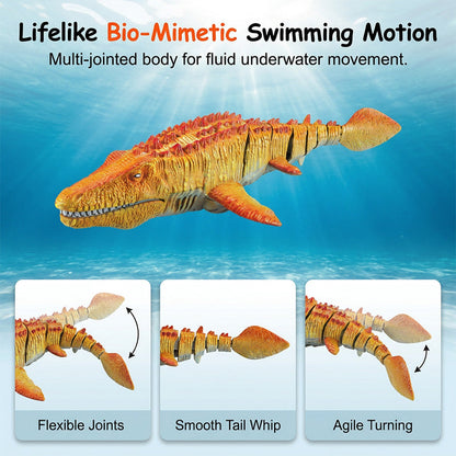 2.4G Remote-Controlled Mosasaurus Water Toy with Water Spray