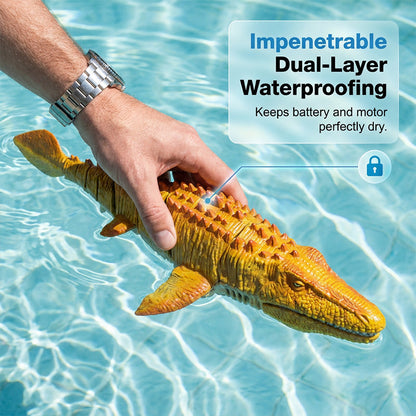 2.4G Remote-Controlled Mosasaurus Water Toy with Water Spray