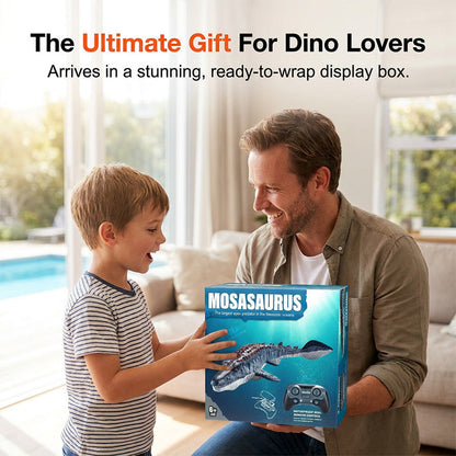 2.4G Remote-Controlled Mosasaurus Water Toy with Water Spray